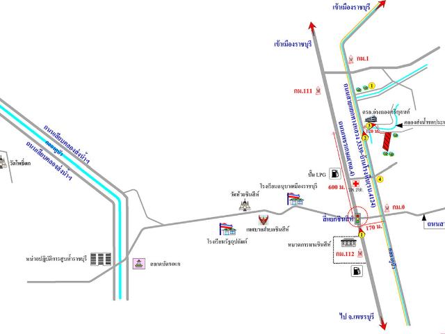 บ้านเดี่ยว 89 ตร.วา หมู่ที่ 6 อำเภอเมืองราชบุรี จังหวัดราชบุรี 525,000