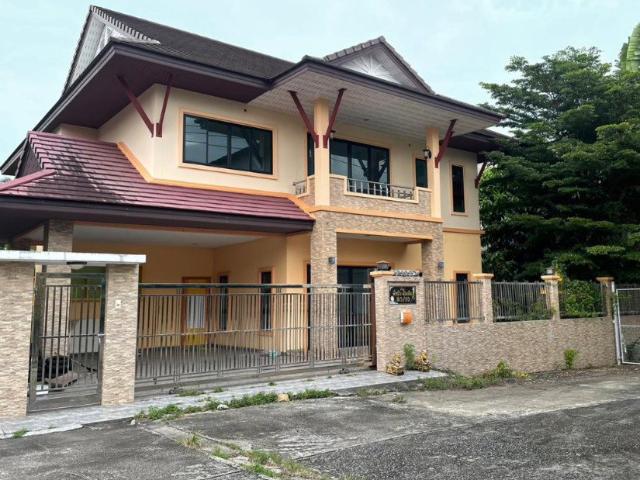 บ้านเดี่ยว 92.3 ตร.วา บ้านตะวันฉาย ต้นหว้า อำเภอหาดใหญ่ จังหวัดสงขลา 7.5M