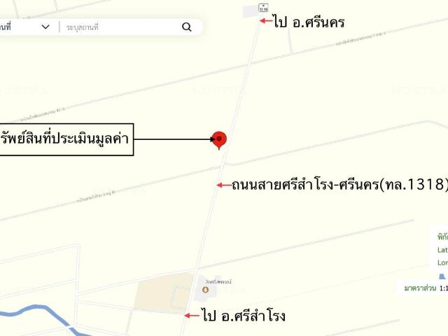 บ้านเดี่ยว 1000 ตร.วา ศรีนคร สุโขทัย 1.6M