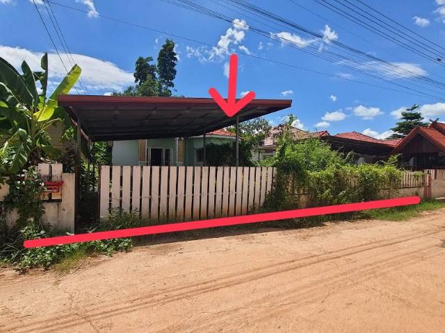บ้านเดี่ยว 100 ตร.วา ห่างถนน ทล.ชนบทสน.2029 อำเภอเมืองสกลนคร จังหวัดสกลนคร 2.5M