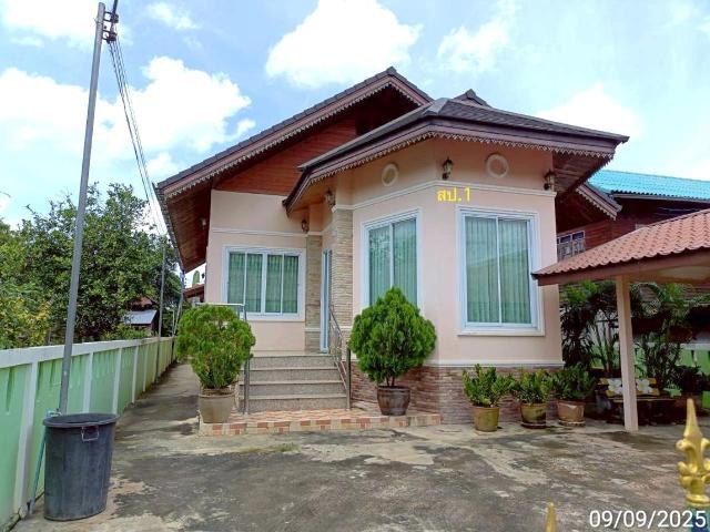 บ้านเดี่ยว 109 ตร.วา จตุรพักตรพิมาน ร้อยเอ็ด 1.9M