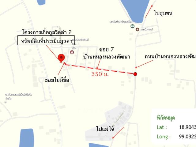บ้านเดี่ยว 177 ตร.วา เกื้อกูล วิลล่า2 สันทราย เชียงใหม่ 3.1M