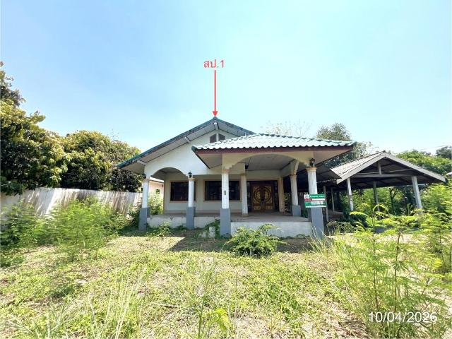 บ้านเดี่ยว 207 ตร.วา บึงสามัคคี กำแพงเพชร 1.4M