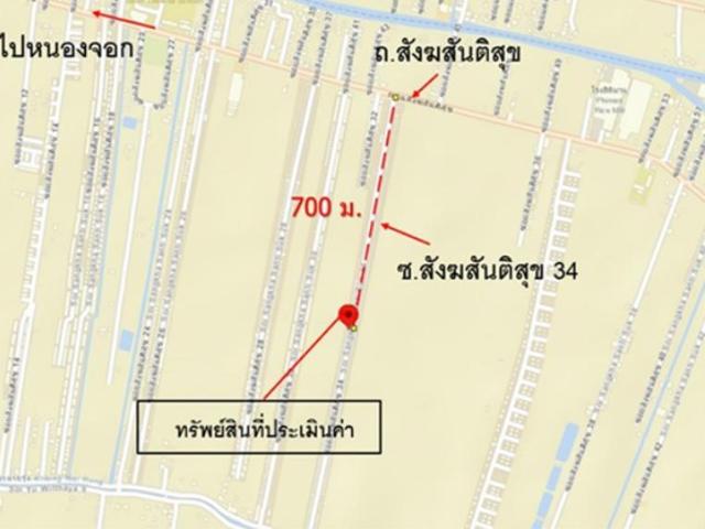 บ้านเดี่ยว 25.4 ตร.วา นันทวันเซ็นต์ 1 เขตหนองจอก กรุงเทพมหานคร 1.1M