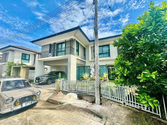 บ้านเดี่ยว 3 ห้องนอน ให้เช่า โซนสันกำแพง เชียงใหม่ หมู่บ้านเพลินจิต คอลลิน่า พร้อมเฟอร์ฯ RA1290 T.0946511