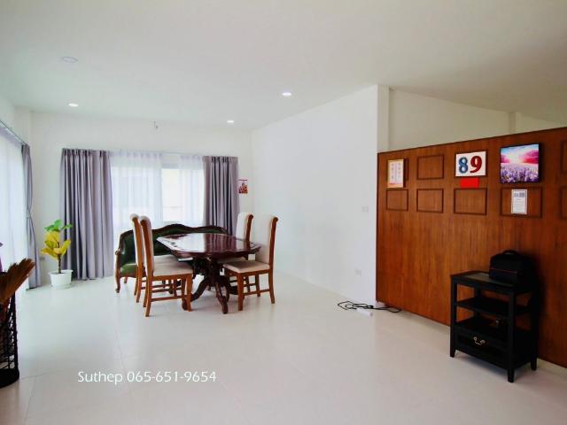 บ้านเดี่ยวชั้นเดียว รีโนเวทใหม่ทั้งหลัง 100 ตร.ว หมู่บ้านเทพรัฐ ใกล้นิคมฯเอเชียและโลตัส บ้านฉาง ระยอง