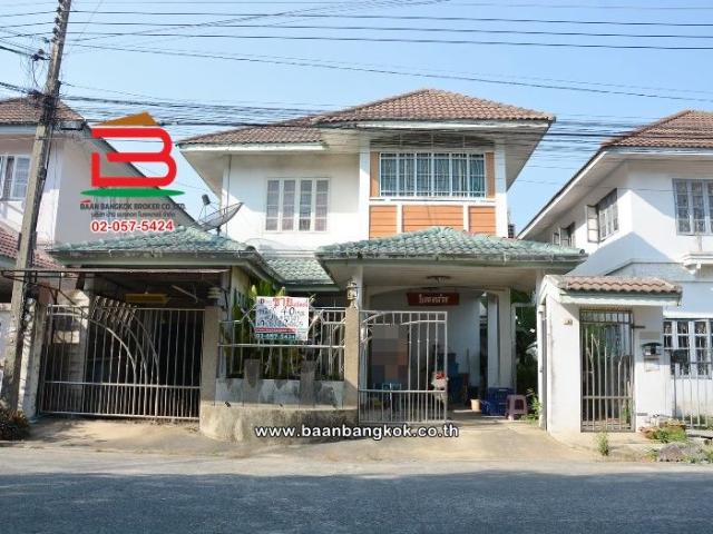 บ้านเดี่ยว หมู่บ้าน พรธิสาร 8 เนื้อที่ 40 ตรว ติดถนนธัญบุรี วังน้อย อำเภอคลองหลวง จังหวัดปทุมธานี