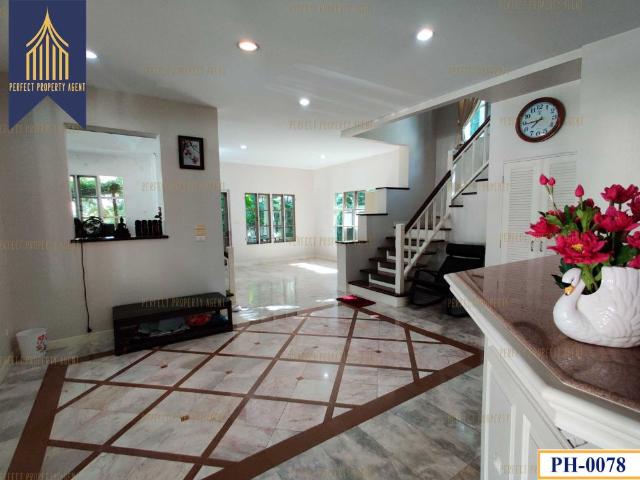 ขายบ้านเดี่ยว นันทวัน ศรีนครินทร์ แปลงมุม บิ้วท์อินครบ