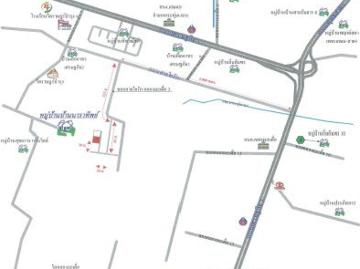 บ้านเดี่ยว 78.3 ตร.วา นาราทิพย์ อำเภอกระทุ่มแบน จังหวัดสมุทรสาคร 4M