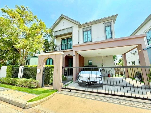 บ้านเดี่ยวสไตล์โมเดิร์น 4 นอน 4 น้ำ5 แอร์ ราชพฤกษ์ 345 โรบินสันไลฟ์สไตล์ ราชพฤกษ์ 1.05กม. รพ.ปากเกร็ด 2 1.2 กม. 54 ตร.ว.200 ตร.ม