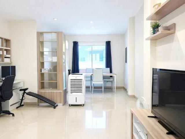 บ้านแฝด 2 ชั้น ประชาอุทิศ90 บ้านคลองสวน 800 ม. โลตัส ประชาสามัคคี 3 นอน 2 น้ำ 35 ตร.ว. 140 ตร.ม