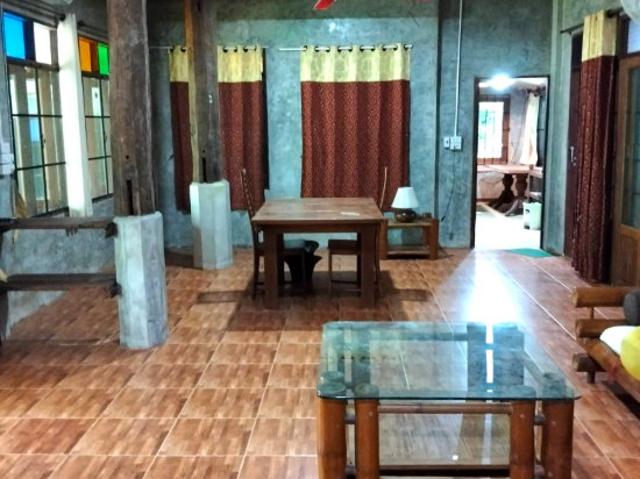 บ้านพักสไตล์ไทยสมัยใหม่พร้อมร้านอาหารในสวนสวยร่มรื่น ในอำเภอน้ำแพร่ ตำบลหางดง จังหวัดเชียงใหม่