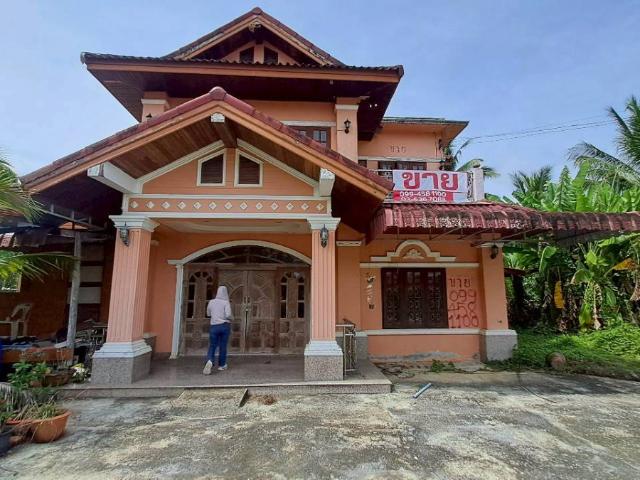บ้านพร้อมที่ดินผืนใหญ่ 5 1 57 ไร่ ที่คลองท่อมกระบี่ — พื้นที่กว้าง อยู่สบาย ต่อยอดได้