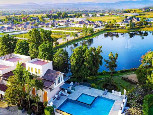 บ้านสวย สภาพดีพร้อมหิ้วกระเป๋าเข้าอยู่ วิวดอยสุเทพ พิกัดทำเล หลังอำเภอหางดง