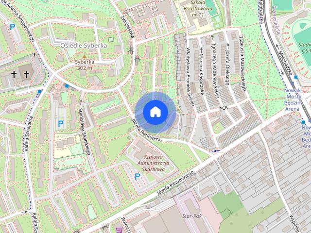 Będzin Syberka | 3 pokoje | 53 m² | Balkon | Długoterminowo