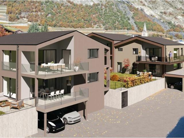 B Les Coteaux de l'Arche 4.5 pces dans immeuble de 2 appartements