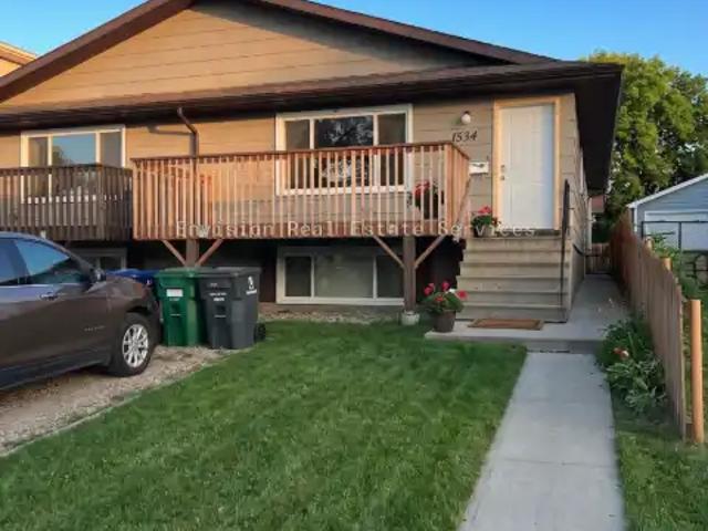 B 1534 Avenue G North, Saskatoon Lower Unit Duplex | 3 Bedrooms | 1 Bathroom