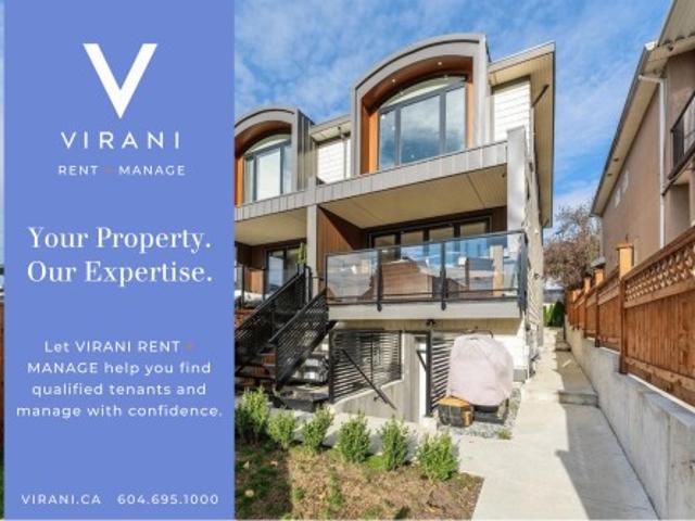 B 1766 64Th Avenue E, Vancouver, BC, V5P 2M7 house for lease | Listing ID R3161 | Royal LePage