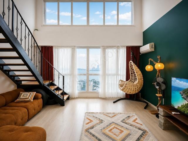 Başakşehir Bahçeşehir 2 Kısım Sitede 1+1 Full Eşyalı Loft Daire