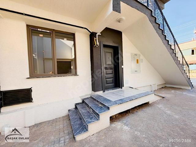 BAŞAK EMLAK ÖĞRETMENLER MAH. BAHÇELİ SIFIR SATILIK 1+1 DAİRE
