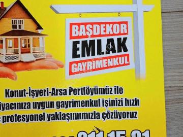 Başdekor Gayrimenkul'den Satılık 1+0 Daire Mavi Durak Yakını
