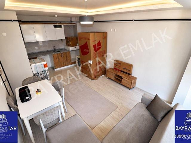 Bandırma 600 Evler'de Sıfır Bina'da Sıfır Eşyalı Kiralık Lüks 1+1 Daire Bayraktar Emlak'tan !