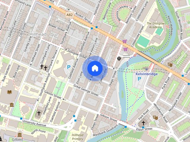 Bank Street, Glasgow, G12