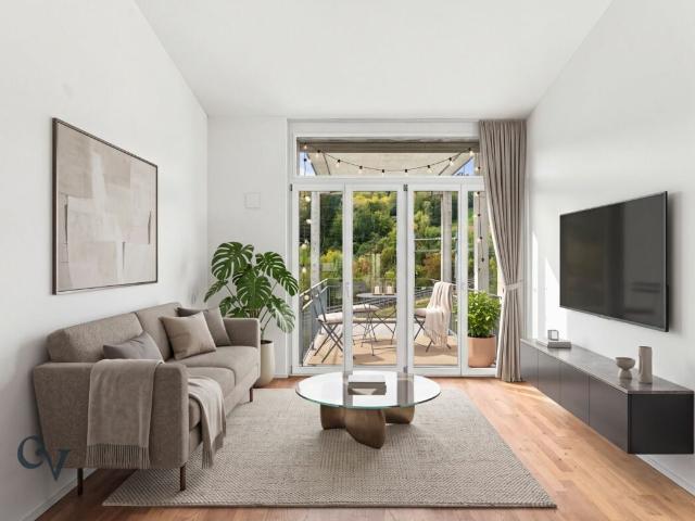 Bankengeprüftes Wohnen mit Weitblick moderne 2.5 Zimmer Eck Wohnung im Grünen