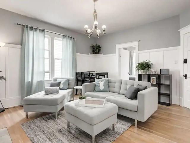 Bankview! Beautiful Furnished Character Two Level 3 Bedroom Apt. PETS WELCOME!