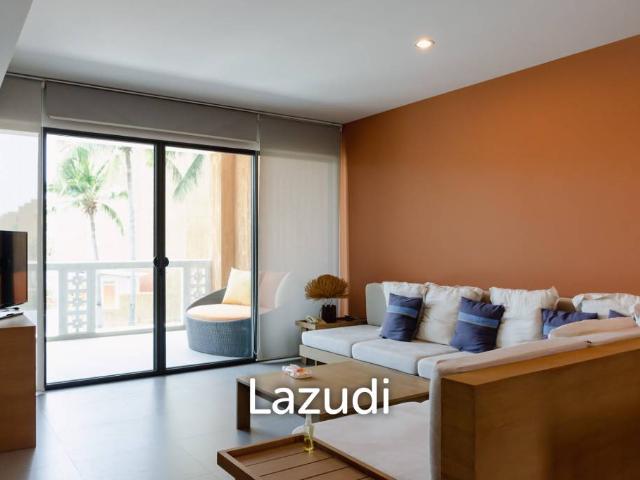 BAAN CHAAN TALAY: 2 Bed Beachfront condo at Cha am