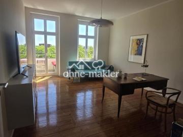 Babelsberg: 56m² möbliert – auf Zeit oder länger. Zwei Balkone, gehobene Ausstattung
