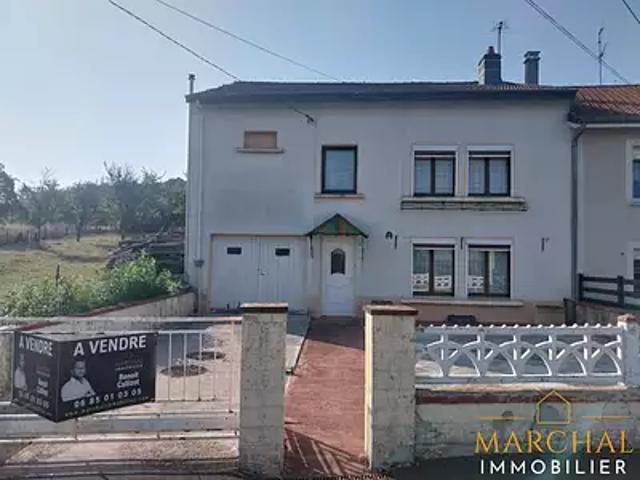 Bacourt 57590 Achat / Vente maison 6 pièces t6