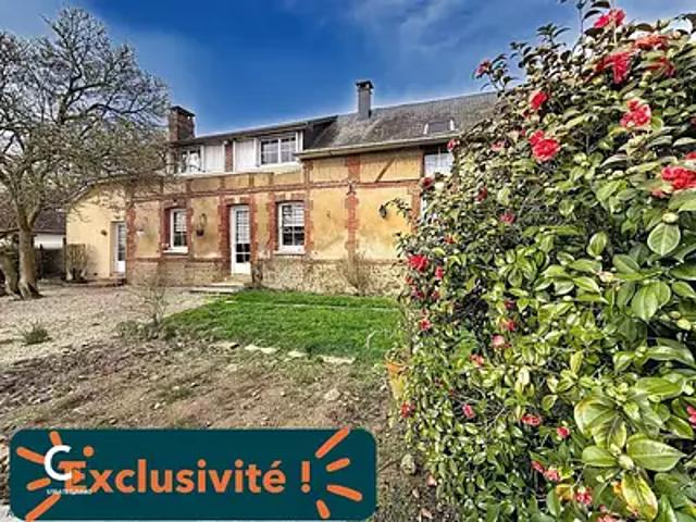 Bacqueville 27440 Achat / Vente maison 6 pièces t6