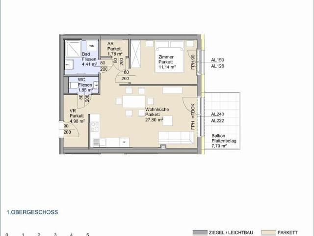 Bad Schönau I/2, Geförderte Mietwohnung mit Kaufoption, Wohnung 11, 1100/00035582/00001211