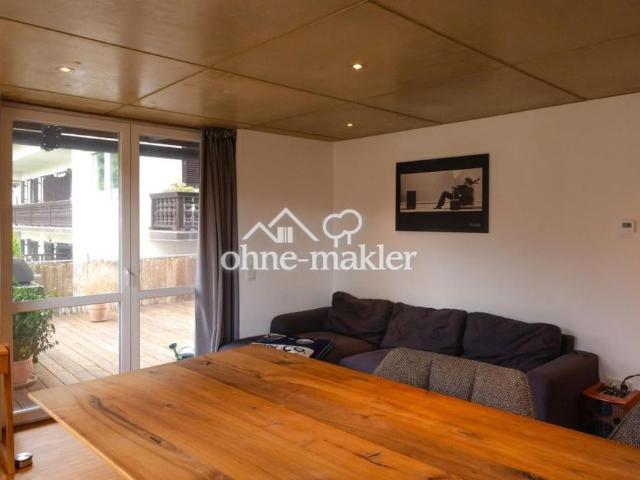 Bad Wiessee: Luxuriöse Terrassenwohnung attraktive 2,5 Zimmer im 1. OG ohne Makler