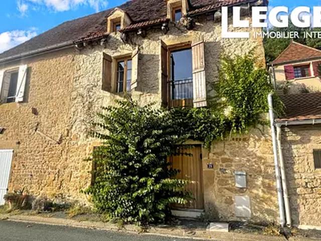 Badefols sur Dordogne 24150 Achat / Vente maison 3 pièces t3 terrasse