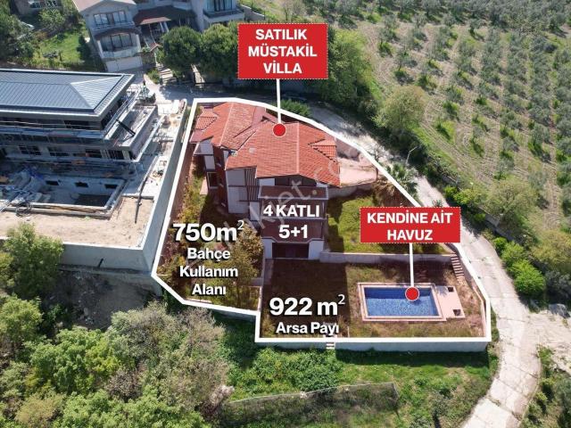 Bademli Mürsel Site İçerisi Satılık Müstakil Havuzlu Villa