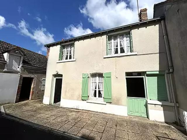 Chabris 36210 Achat / Vente maison 4 pièces t4 au dernier étage terrasse