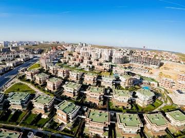 BAHÇEŞEHİR ESTON ŞEHİR KORU'DA SATILIK 4+1 GARDEN VİLLA SIFIR !