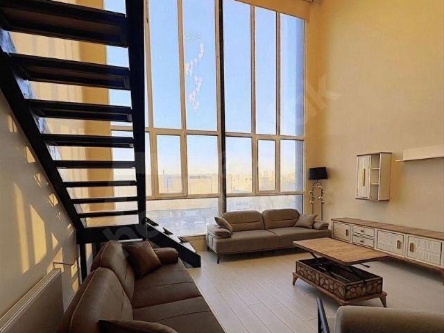 Bahçeşehir Hayat Park 1de Eşyalı 1+1 Kiralık Loft Daire