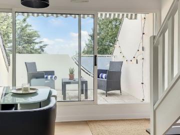 BAIL 10 MOIS: Duplex T2 en location meublé