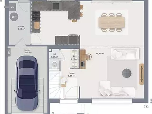 Bailleul 59270 Programme neuf maison neuf à vendre 6 pièces