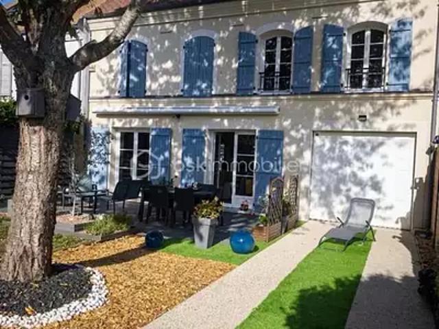 Bailly Romainvilliers 77700 Achat / Vente maison 5 pièces t5 terrasse cave