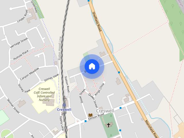 Baker Street, Creswell, Derbyshire, S80