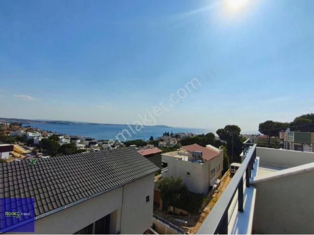 Balıkesir Burhaniyede Deniz Manzaralı Sıfır Satılık Villa