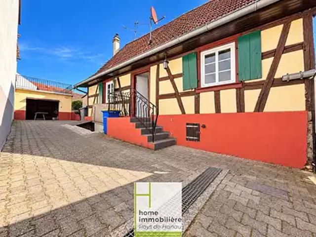 Balbronn 67310 Location maison 3 pièces t3 jardin terrasse