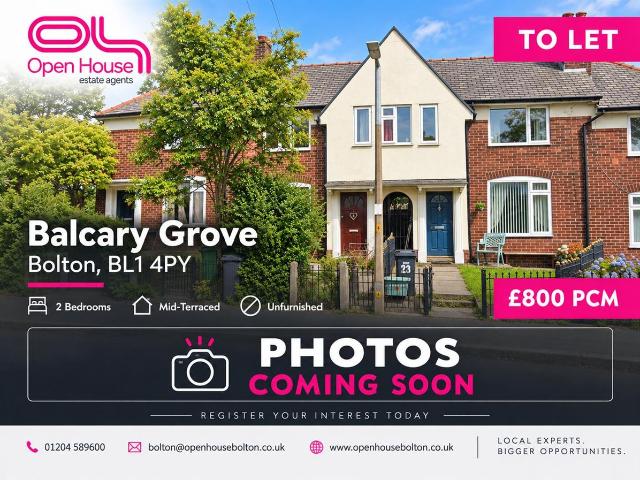 Balcary Grove, Bolton BL1, 2 bed terraced house to rent, £800 pcm | PrimeLocation