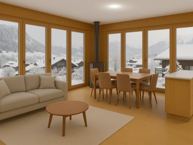 Balcon Traversant & Lumière Alpine LOT 6 Un 2.5 Pièces dÉlégance