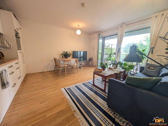 BALKONTRAUM IN HIETZING: Moderne 2 Zimmer Eigentumswohnung mit großem Balkon
