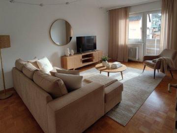 Balkonwohnung mit Planaiblick
